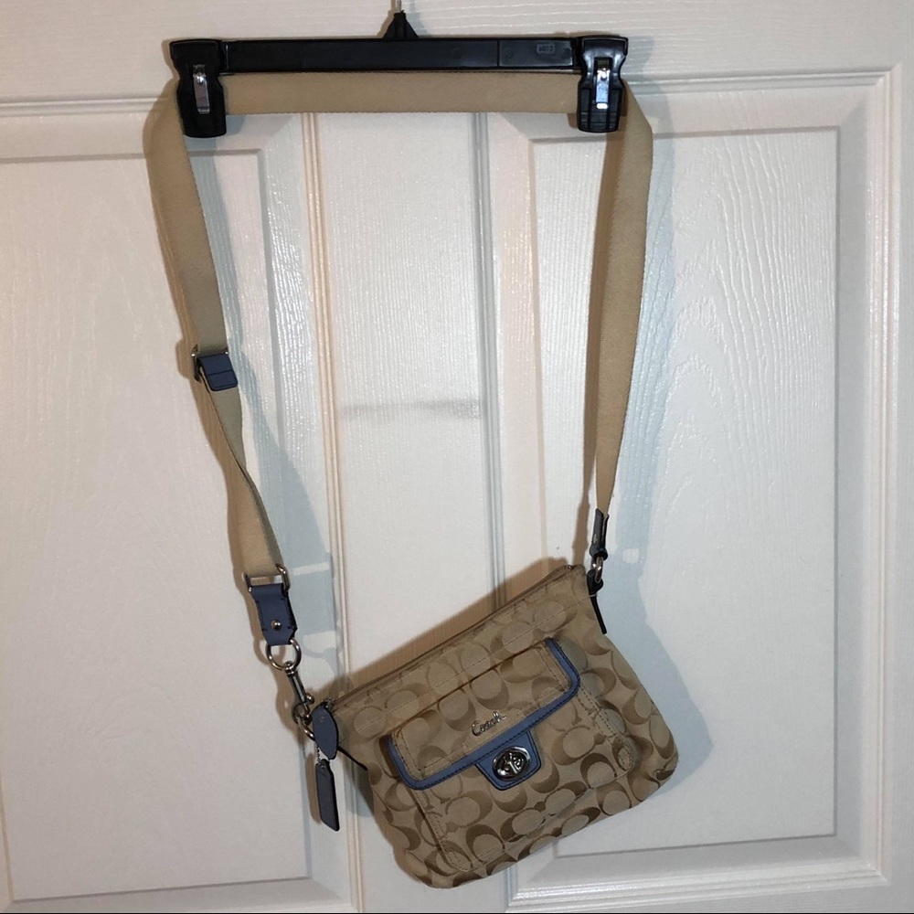 Coach Crossbody Purse with Turnlock